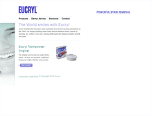 Tablet Screenshot of eucryl.com